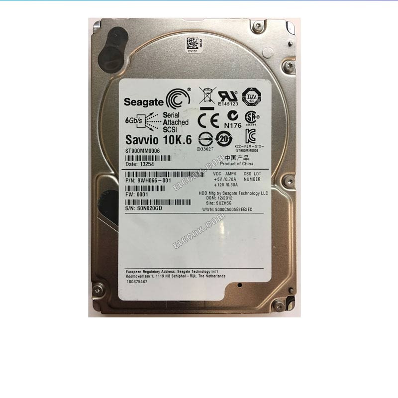 Seagate ST900MM00006 Seagate 900GB 10K RPM SAS 2.5 HDD Bare