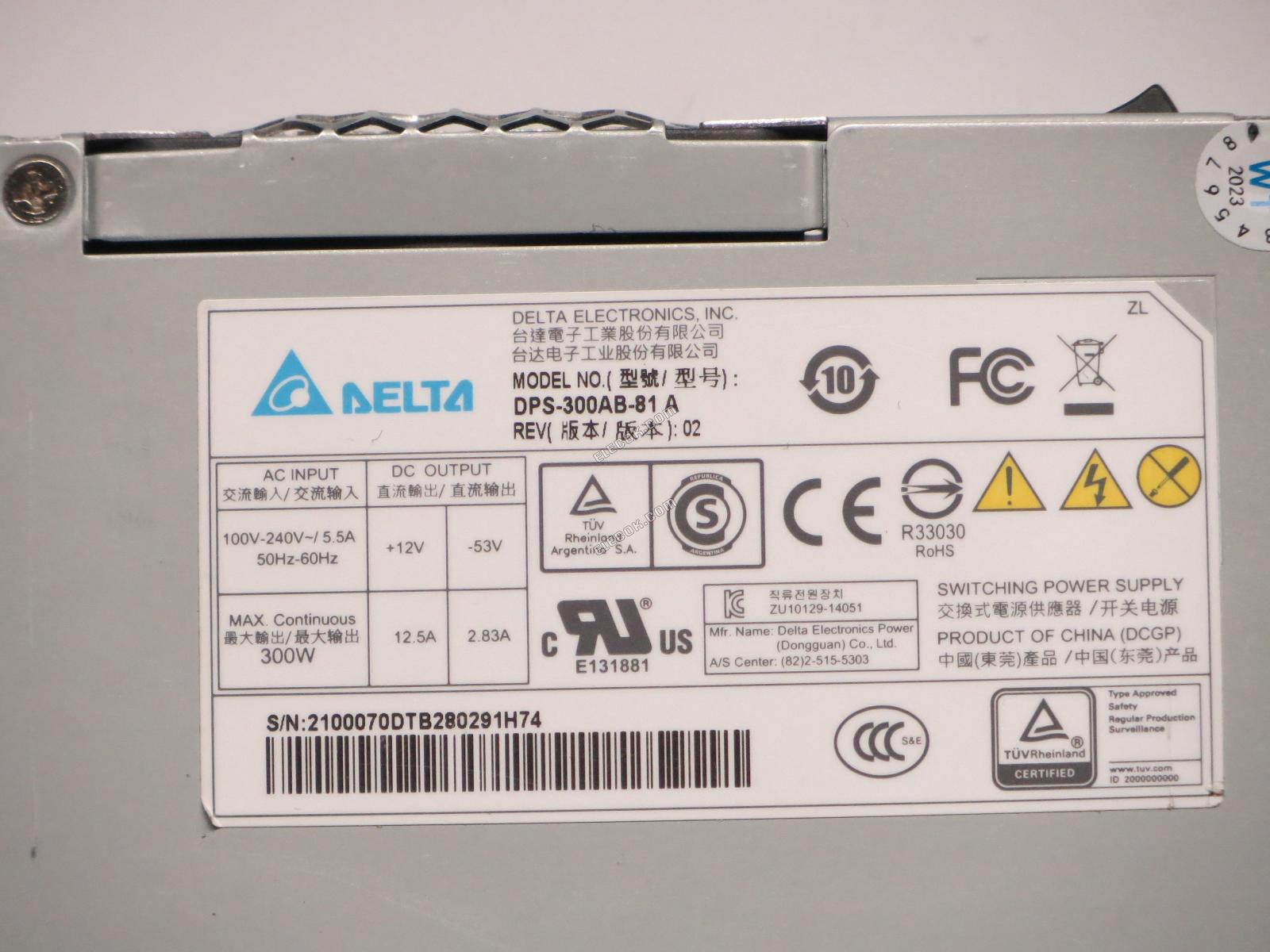 Delta DPS-300AB-81A 