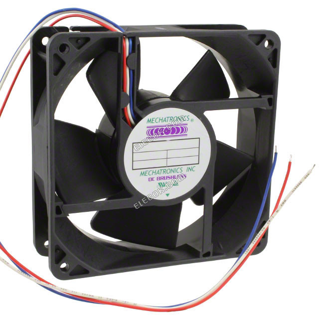 G1238H24B1-FSR-WS-EM Mechatronics VENTILáTOR AXIáLIS 120X38MM TACH 24VDC 3 Huzal Kivezetések 