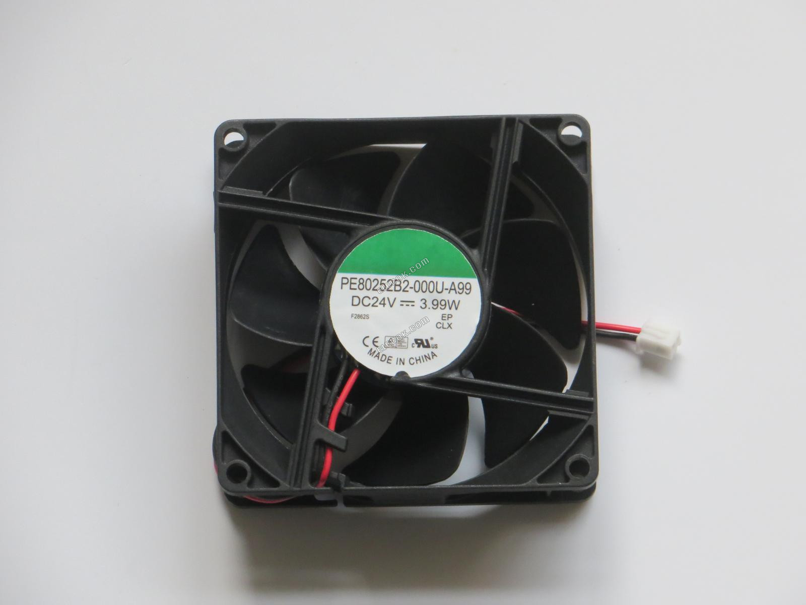Sunon PE80252B2-000U-A99 24V 3,99W 2 vodiče Chladicí Ventilátor 