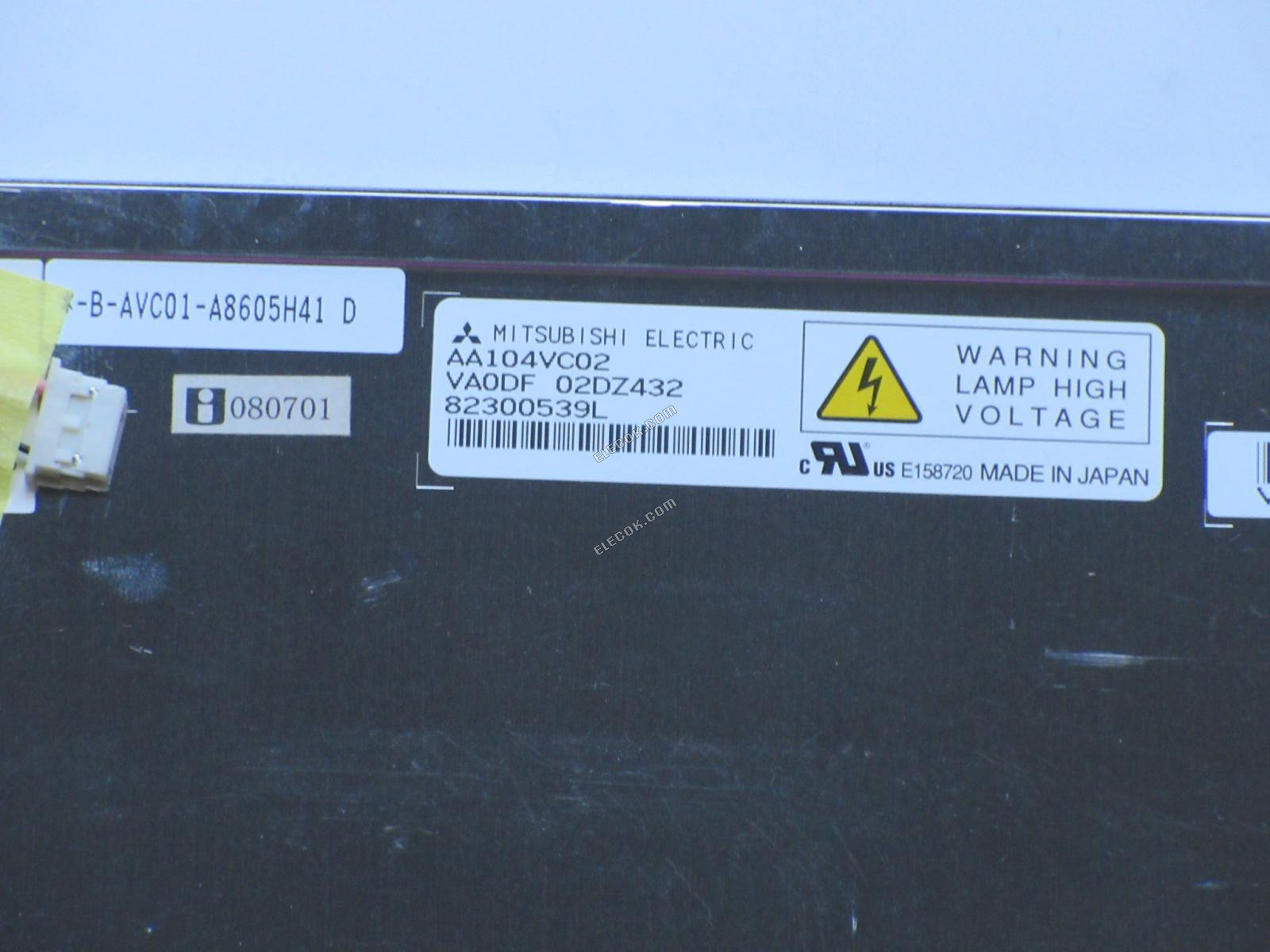 AA104VC02 Mitsubishi 10,4" a-Si TFT-LCD Panel 