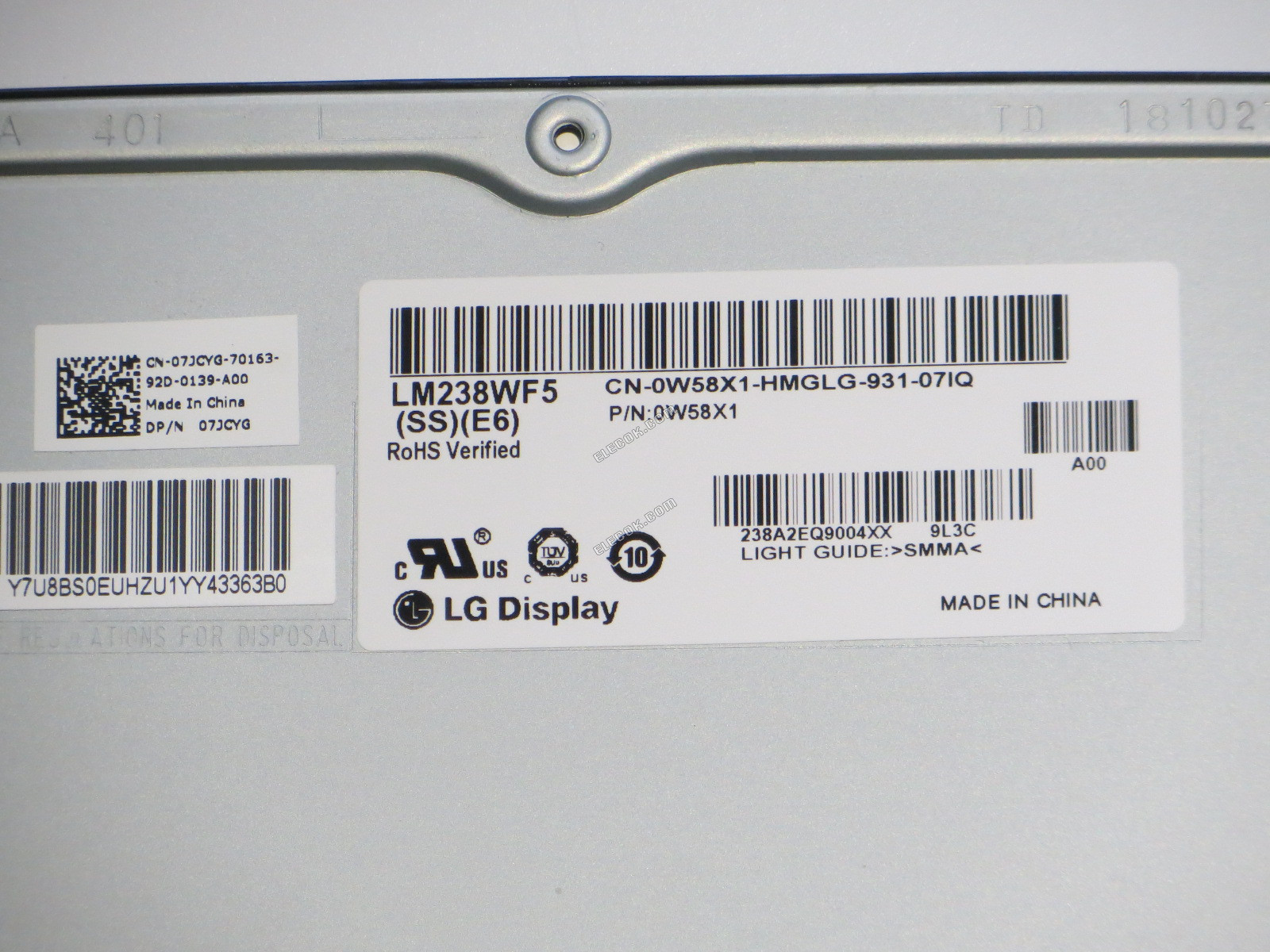 LM238WF5-SSE6 LG Display 23,8" a-si TFT-LCD 