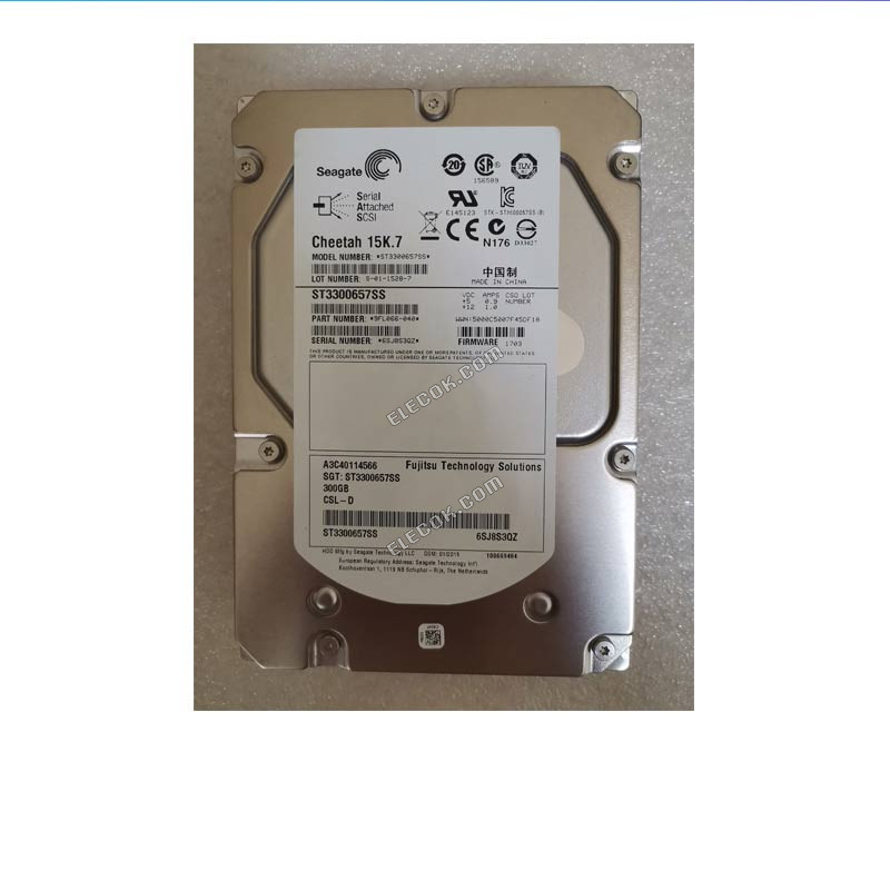 seagate/Seagate ST3300657SS 300G 15K 3.5 inch SAS server hard drive