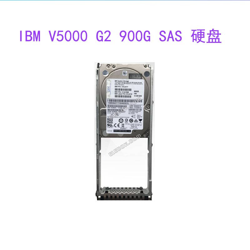 IBM V5000 Gen2 01AC596 Hard Disk 900G 10K SAS 2.5 12Gbps 01EJ017