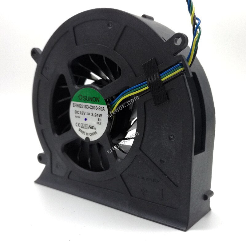 EFB0251S3-C010-S9A Lenovo Chladicí Ventilátor Lenovo Chladicí Ventilátor 12V 3,24W, 30x4Wx4P, Bare 4 vodiče 