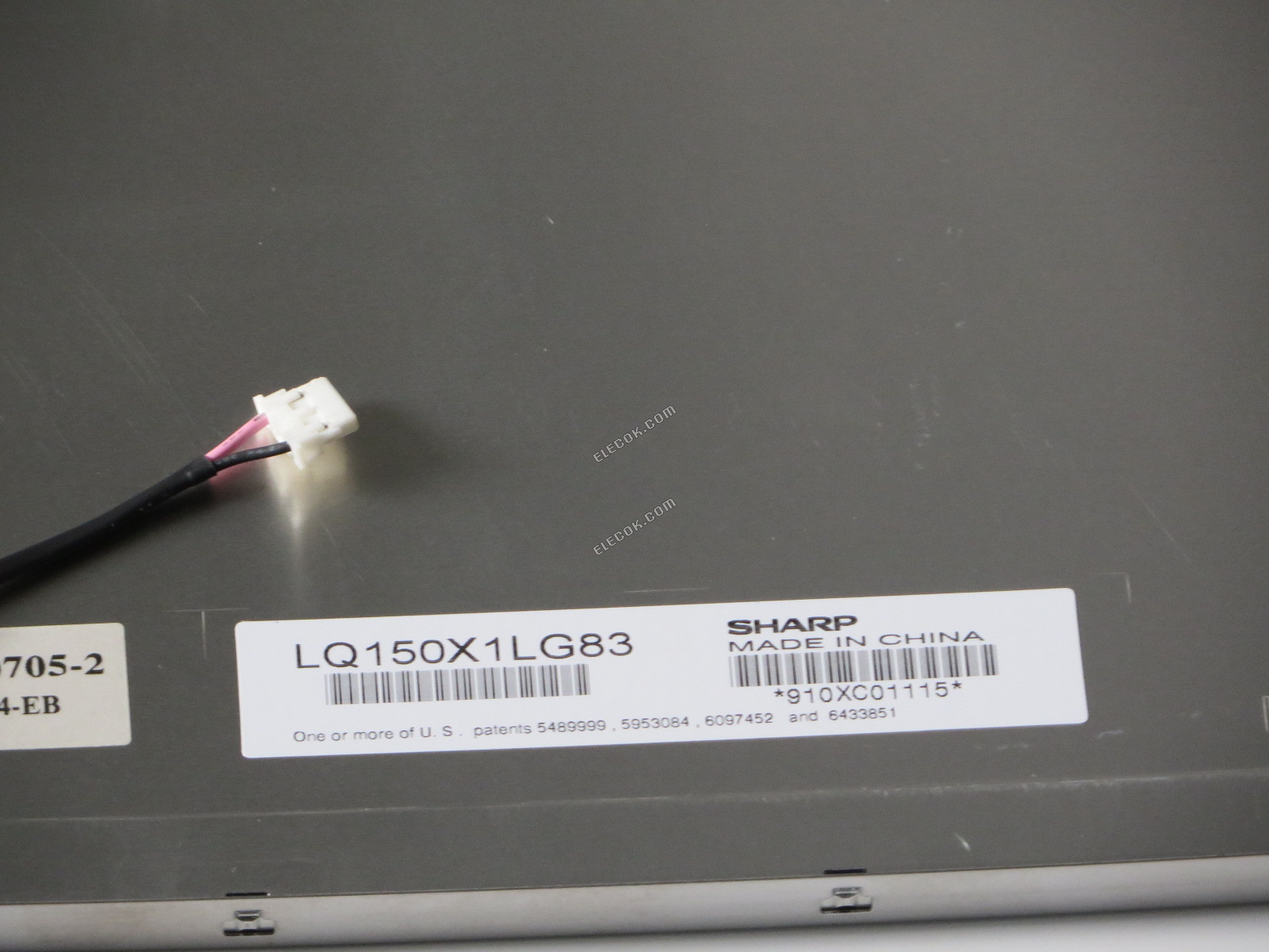 LQ150X1LG83 SHARP 15.0" a-Si TFT-LCD Panel Használatlan Régi Készlet 