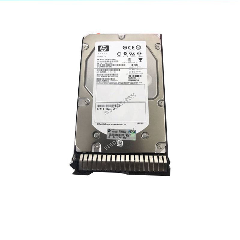 HP 652615-B21 G8 server hard drive 450G 15K SAS 3.5 653951-001