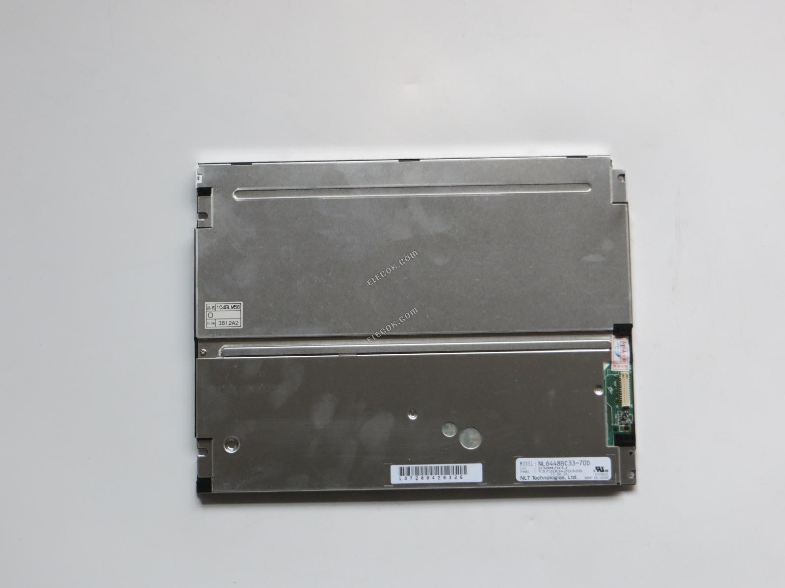 NL6448BC33-70D NEC 10,4" A-Si TFT-LCD Panel Használatlan Régi Készlet 