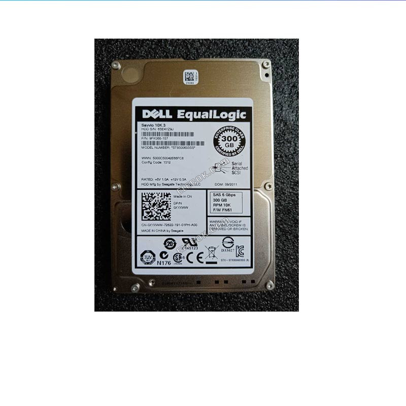DELL EqualLogic ST9300603SS 300G 10K 0XYXWW 0W6J6V storage hard disk