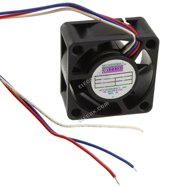 G4020M12B1-RSR Mechatronics VENTILáTOR AXIáLIS 40X20MM TACH 12VDC 3 Huzal Kivezetések 