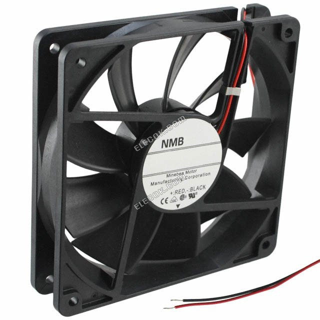 NMB 4710KL-04W-B30-E00 12V 0,28A 3,36W 2 vezeték Hűtőventilátor 