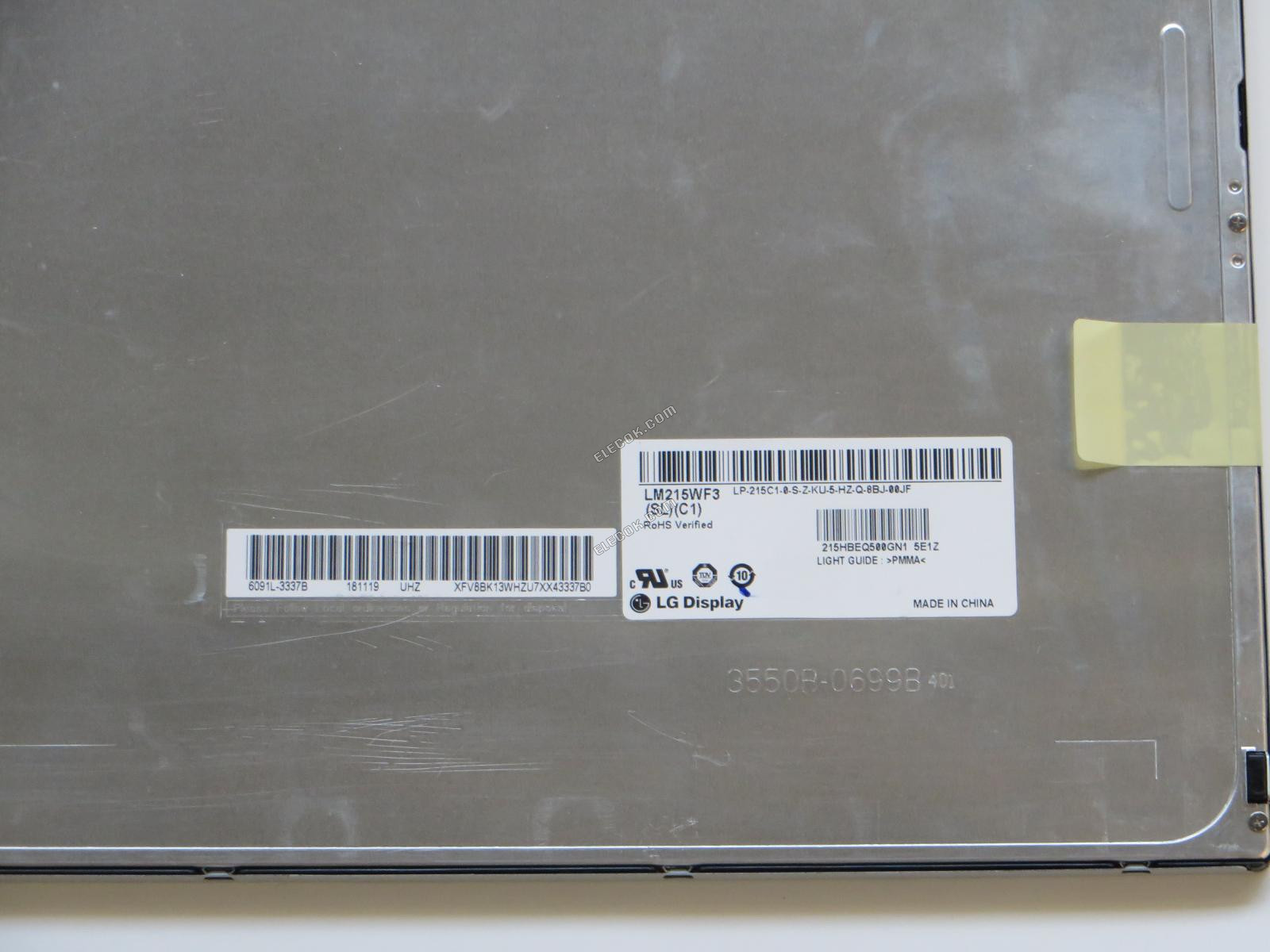 LM215WF3-SLC1 LG Display 21,5" a-Si TFT-LCD Panel használt 