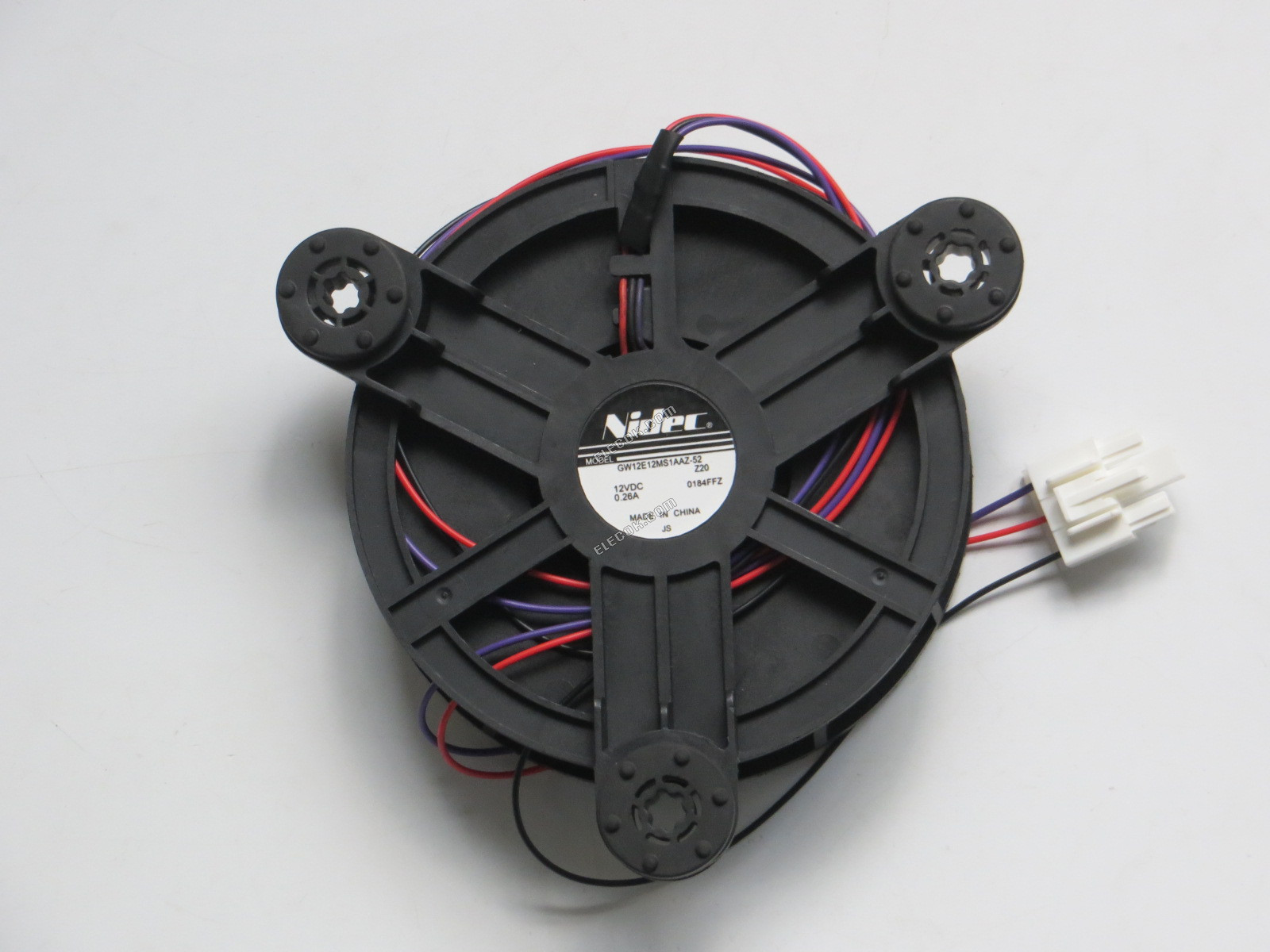 NIDEC GW12E12MS1AAZ-52Z20 12V 0,26A 3 vezeték Hűtőventilátor 