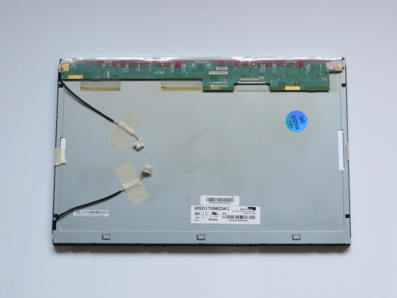HSD170MGW1-B01 HANNSTAR 17.0" LCD Panel 