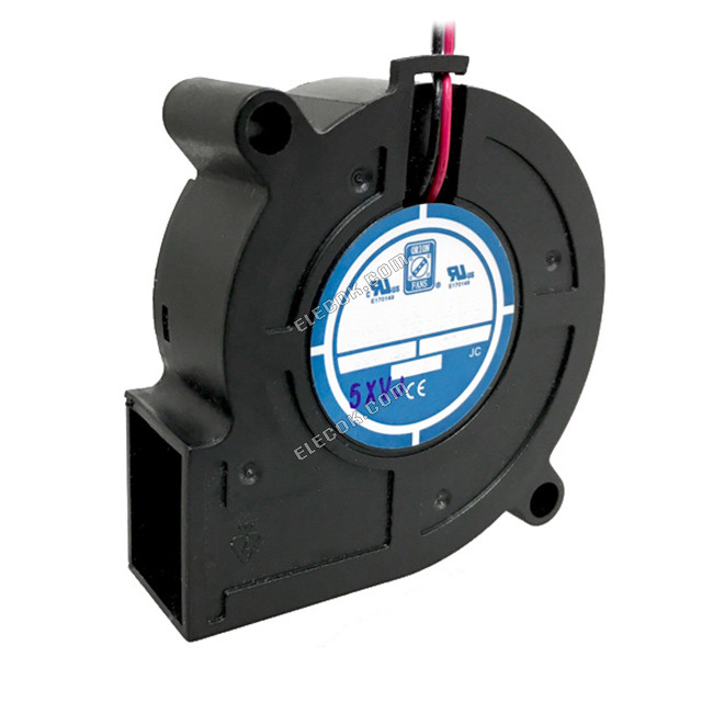 ODB5115-12MB Orion Ventilátorok VENTILáTOR FúVó 51X15MM 12VDC HUZAL 2 Huzal Kivezetések 