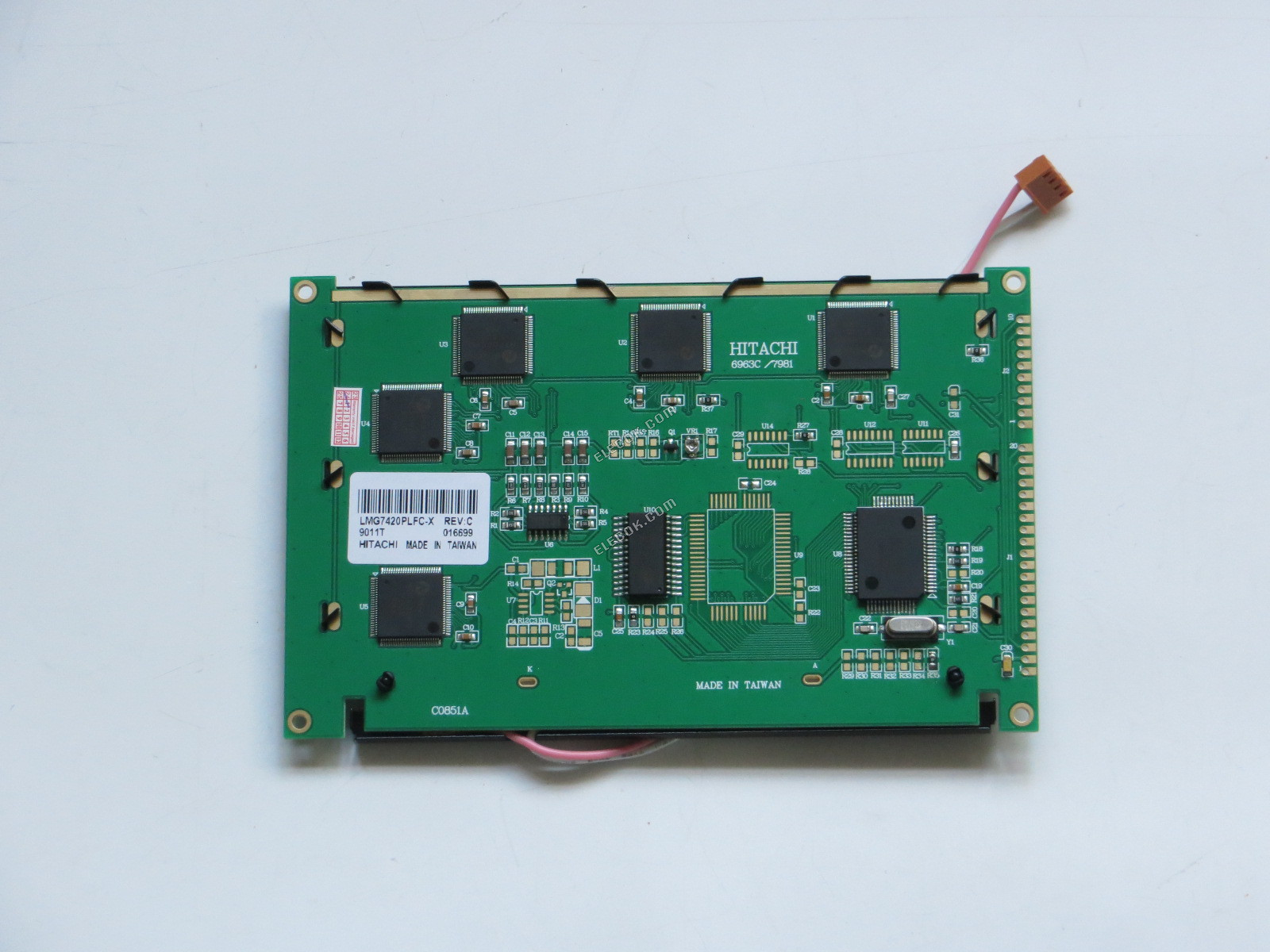 LMG7420PLFC-X Hitachi 5,1" LCD Panel Náhrada Modrá Fólie 
