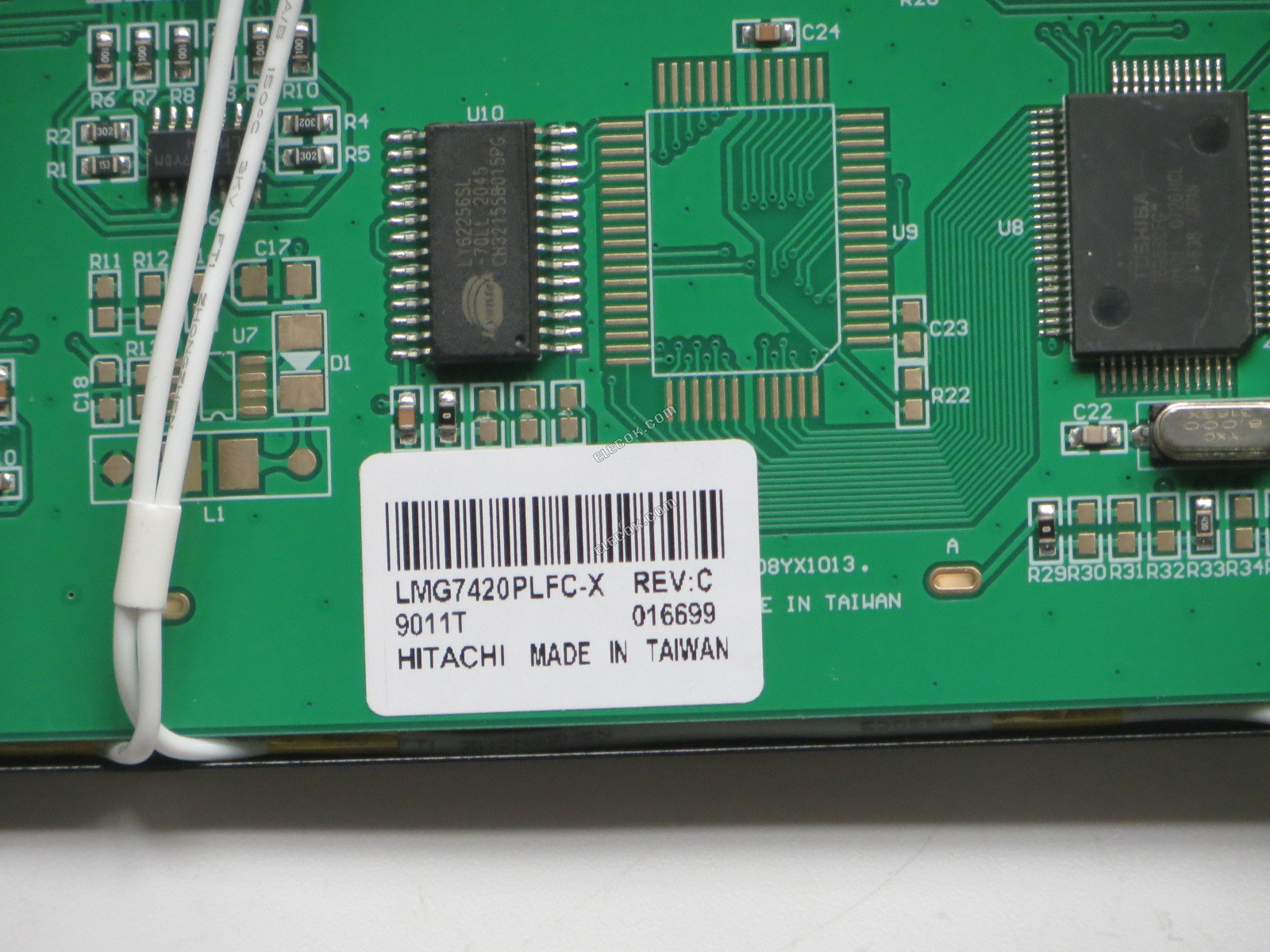LMG7420PLFC-X Hitachi 5,1" LCD Panel Náhrada Modrá Fólie 