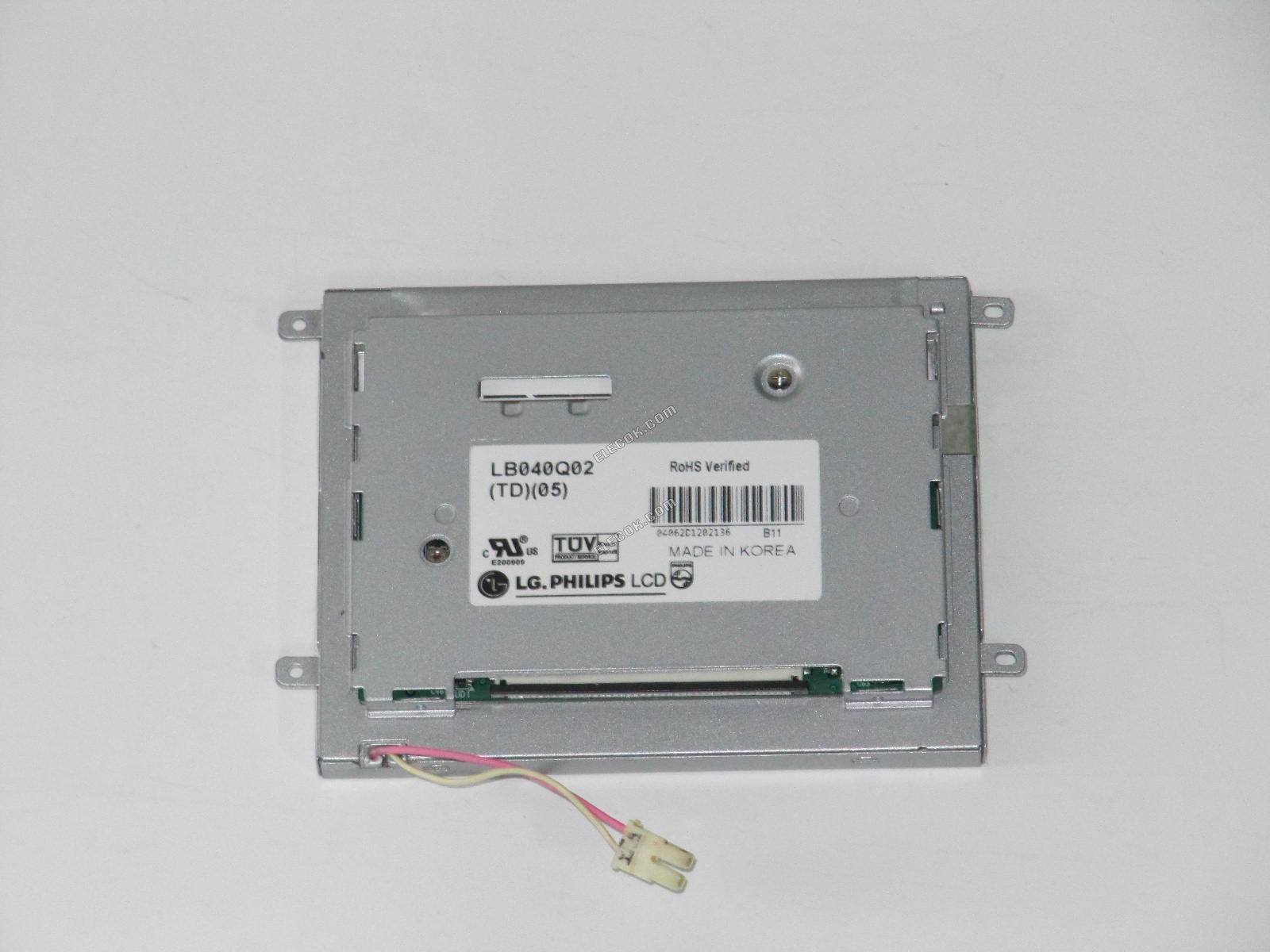 LB040Q02-TD05 LG.Philips LCD 4.0" a-Si TFT-LCD Panel Použitý 