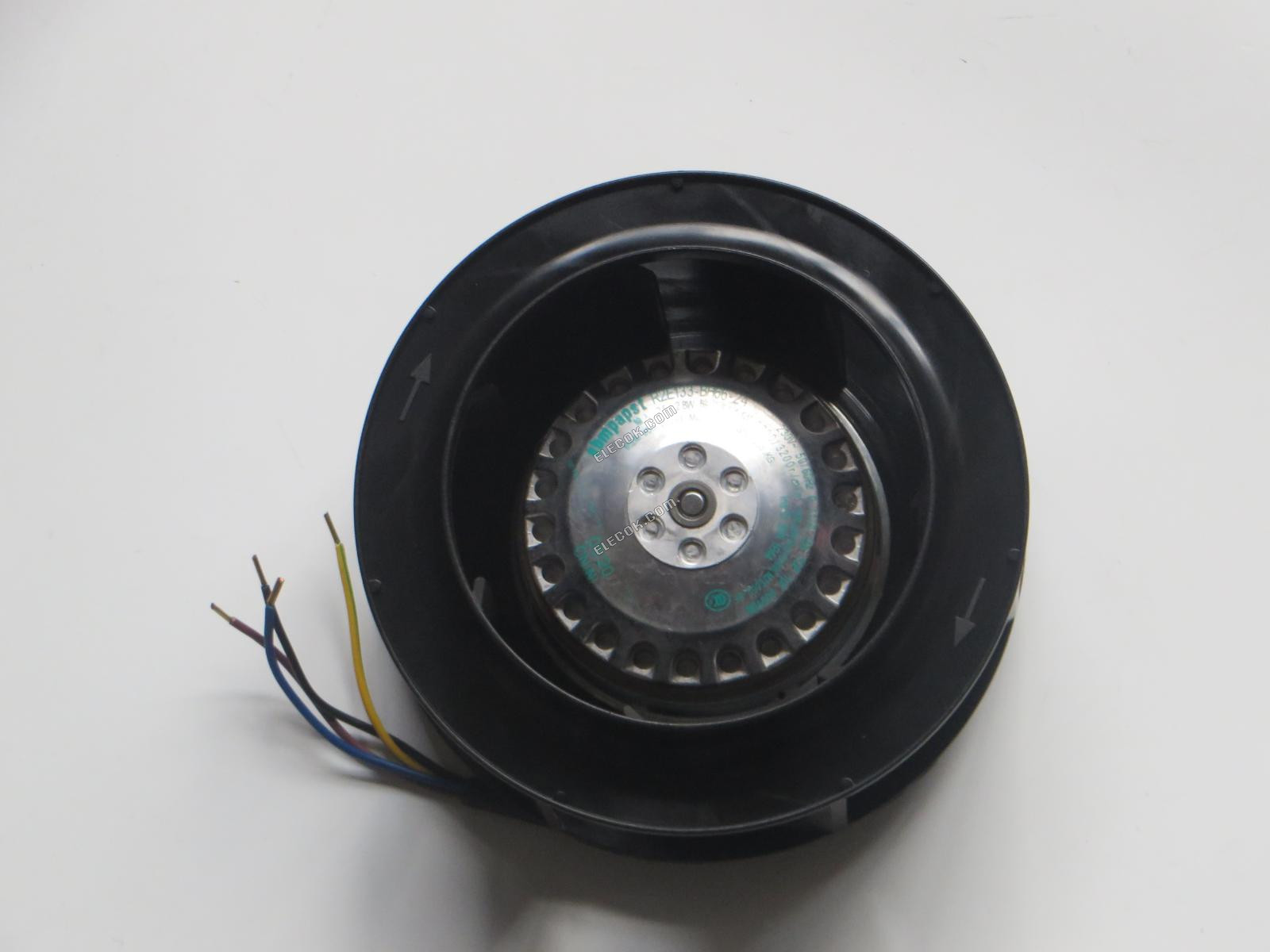 R2E133-BH66-24 230V 50/60HZ 0,11/0,13A 4 vodiče Chladicí Ventilátor 