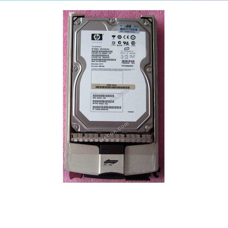 HP MSA2000 Hard Disk 450G 15K SAS 3.5 AJ737A 480939-001