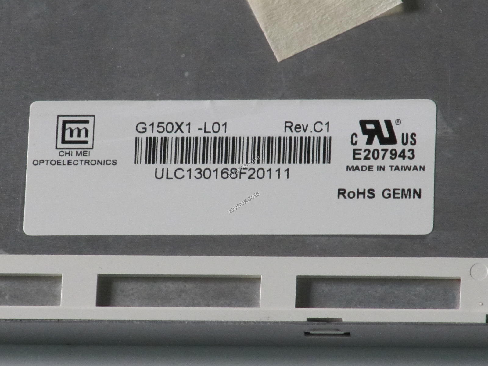 G150X1-L01 AUO 15" LCD 