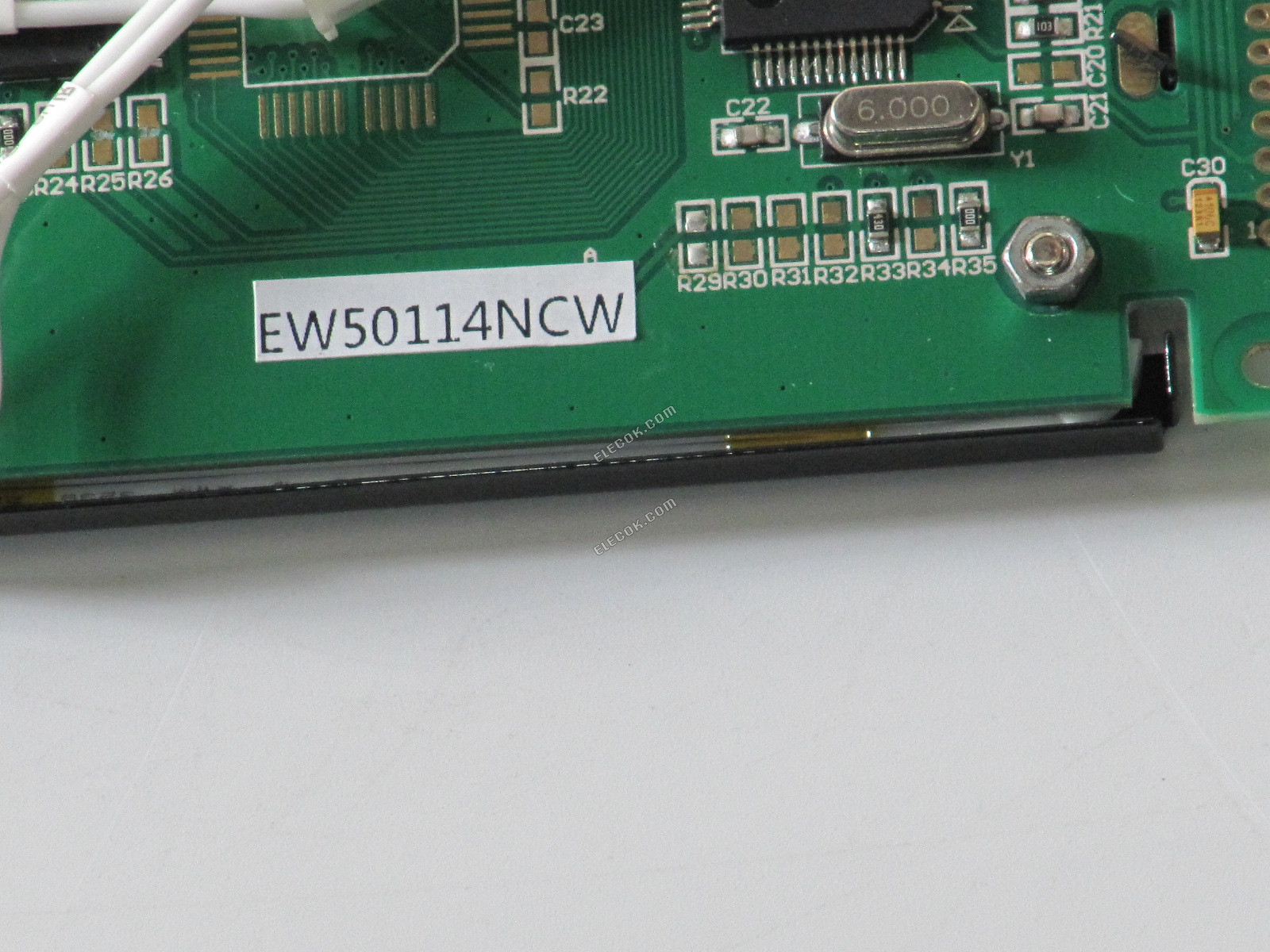 EW50114NCW LCD, náhrada černá fólie černá background s bílá lettering Vyrobeno V Číně 