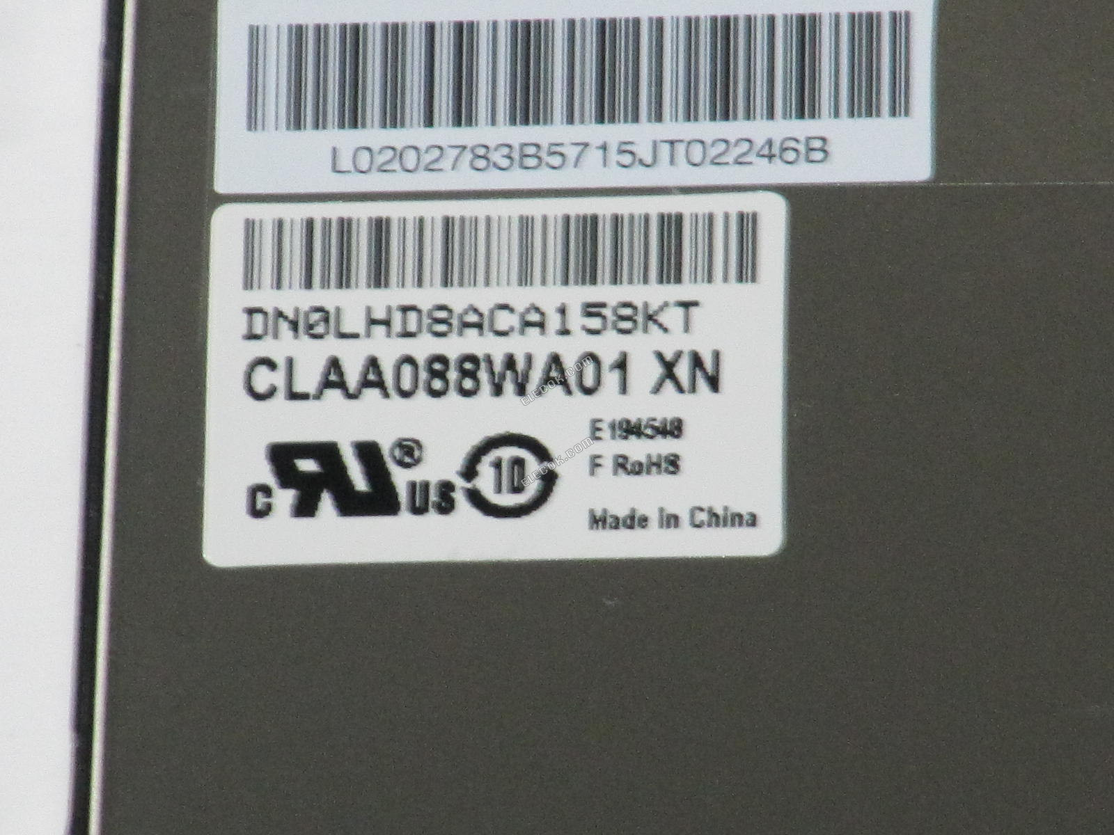 CLAA088WA01XN CPT 8,8" a-Si TFT-LCD, Panel 