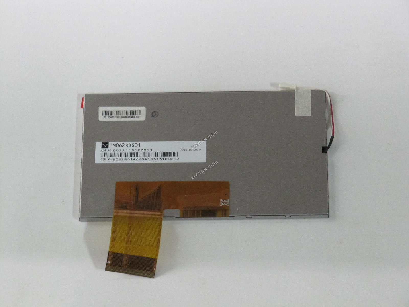 TM062RDS01 TIANMA 6,2" a-Si TFT-LCDPanel bez dotykové obrazovky 