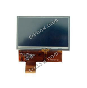 AT043TN13 V1 INNOLUX 4,3" LCD Panel Számára GPS 