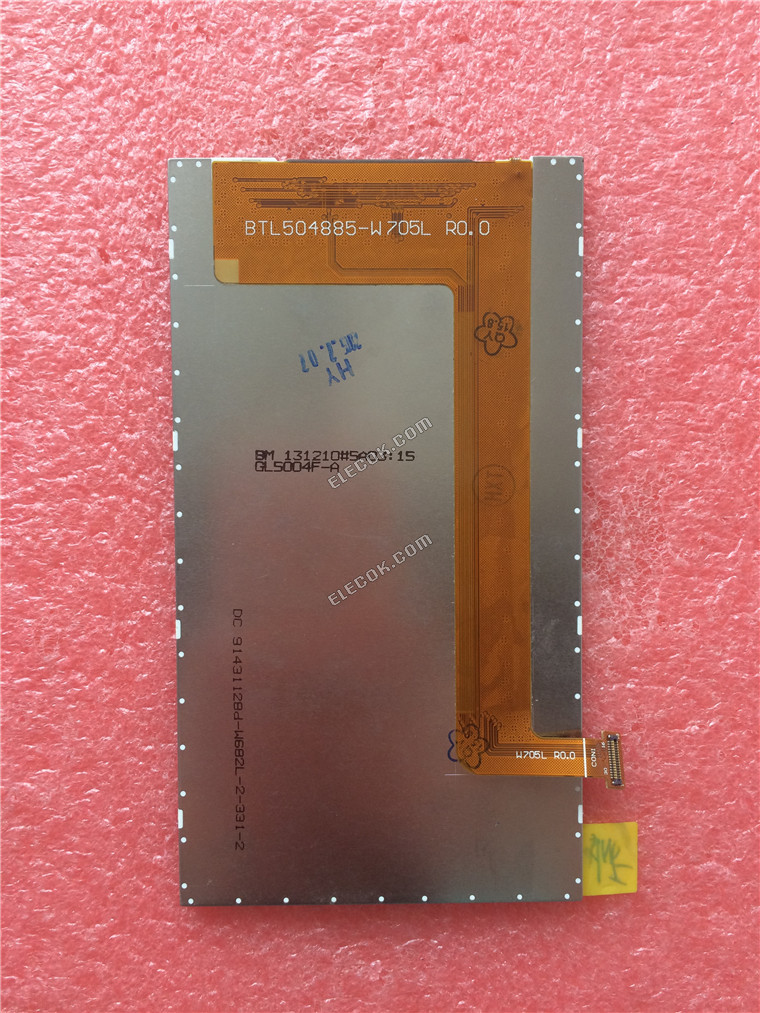 BTL504885-W705L BOE 5.0" A-Si TFT-LCD Panel 