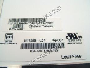 N133I5-L01 CMO 13,3" a-Si TFT-LCD Panel 