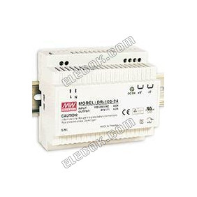 DR-100-24 100W 24V4.2A Output Class II DIN Rail Mount Switching Power Supply Meanwell,substitute