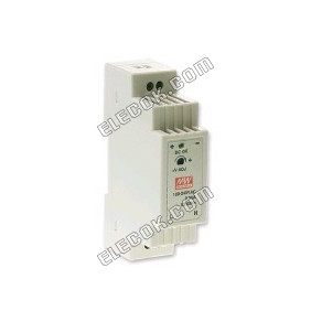 DR-15-5 15W 5V2.4A Single Output Class II DIN Rail Mount Switching Power Supply Meanwell