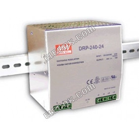 DRP-240-24 240W 24V10A DIN rail mounting with PFC Switching Power Supply Meanwell