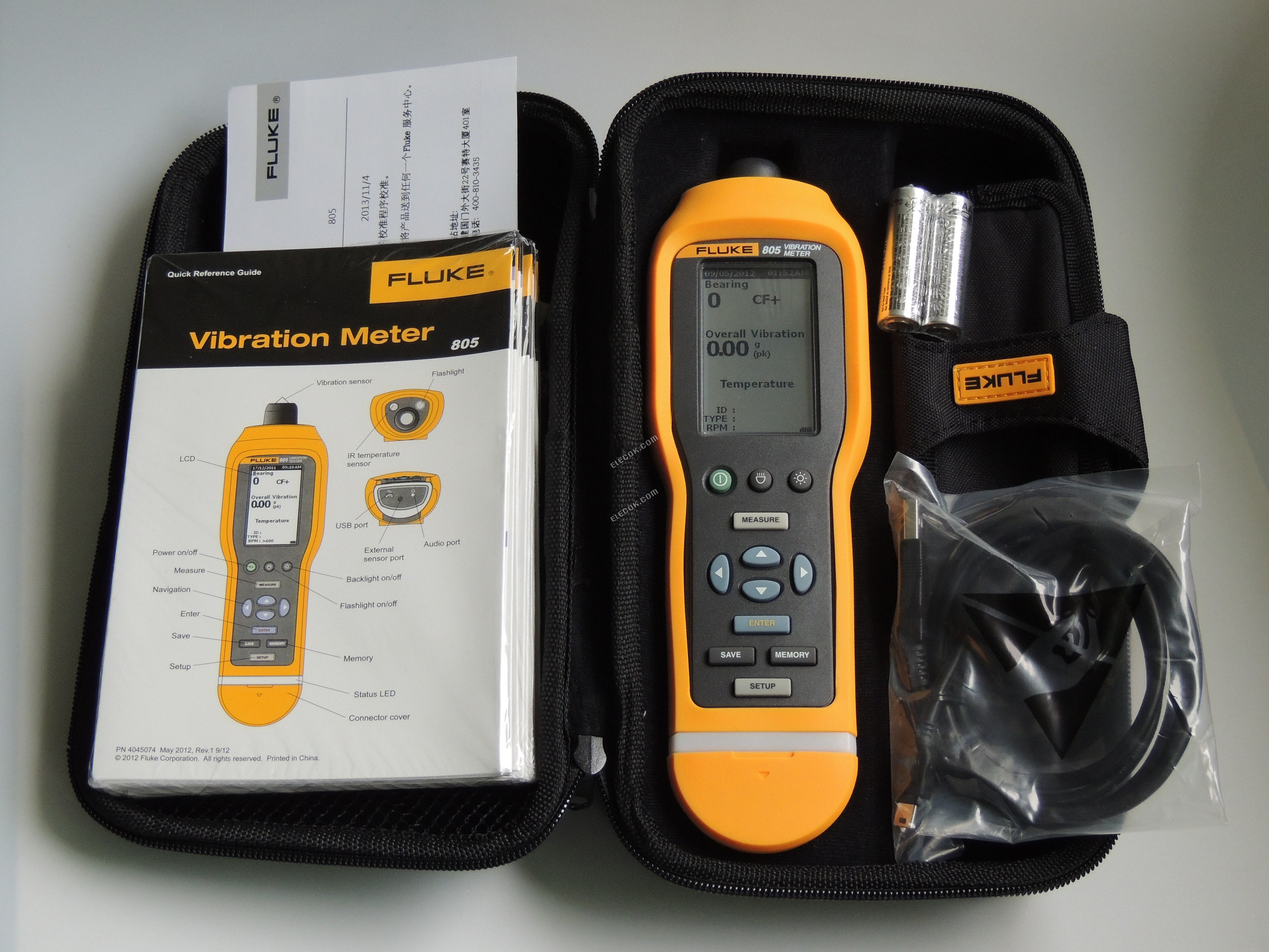 Fluke Fluke-805 Vibration Tester