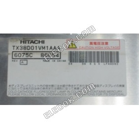 TX38D01VM1AAA HITACHI 15.0" A-Si TFT-LCD Panel 