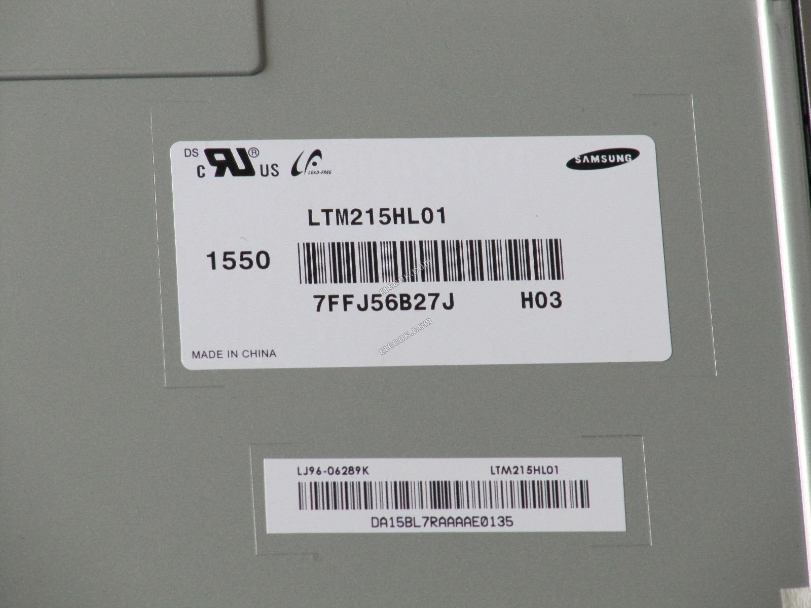 LTM215HL01 SAMSUNG 21,5" a-Si TFT-LCD Panel použitý 
