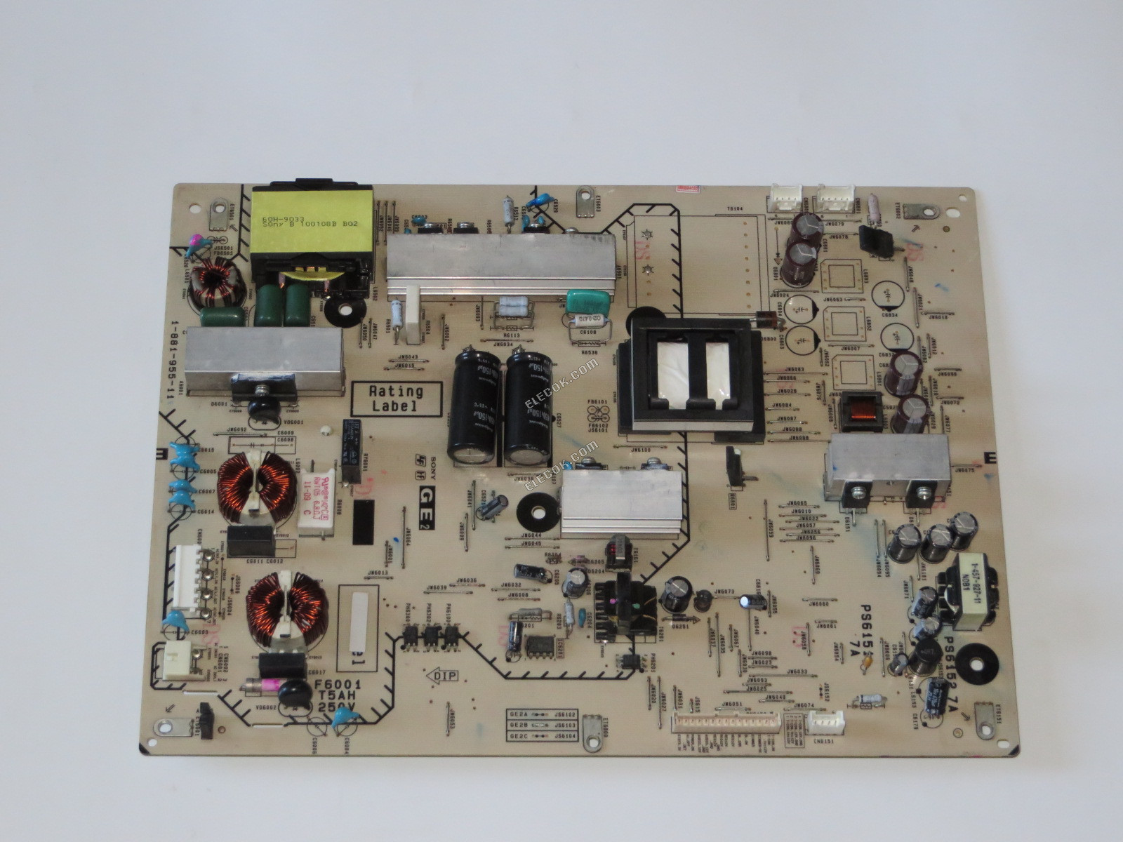 Sony 1-881-955-12 1-881-955-11 Tápfeszültség Panel számára KDL-46EX700 KDL-55EX710, használt 
