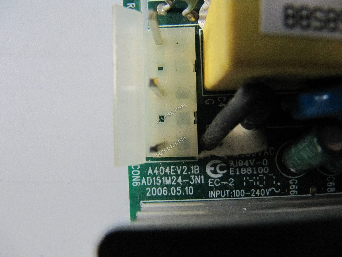 A404EV2.1B, D7045-01 Haier AD151M24-3N1 Napájecí Zdroj, použitý 