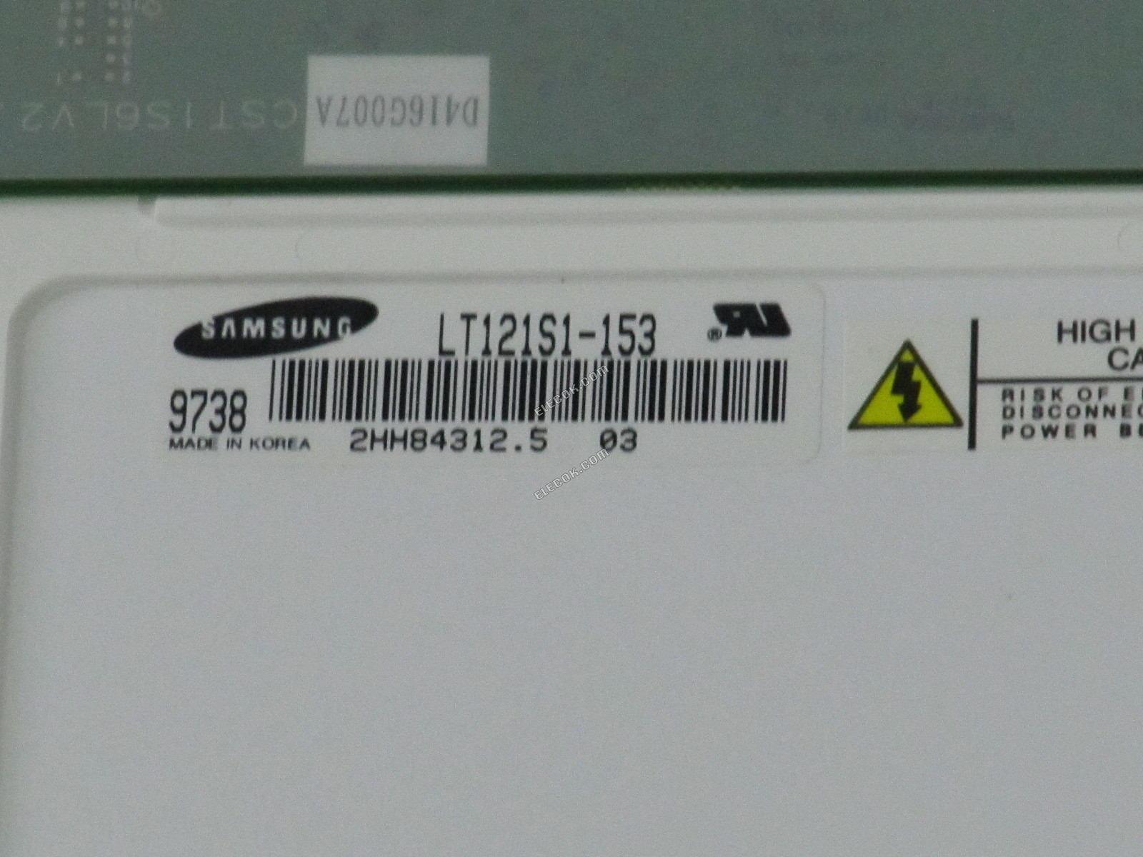 LT121S1-153 SAMSUNG 12,1" a-Si TFT-LCD Panel 