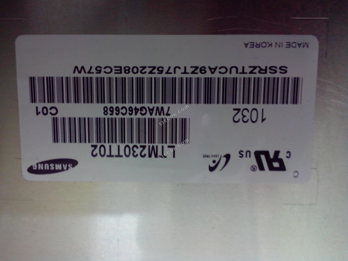 LTM230TT02 SAMSUNG 23.0" a-Si TFT-LCD Panel 
