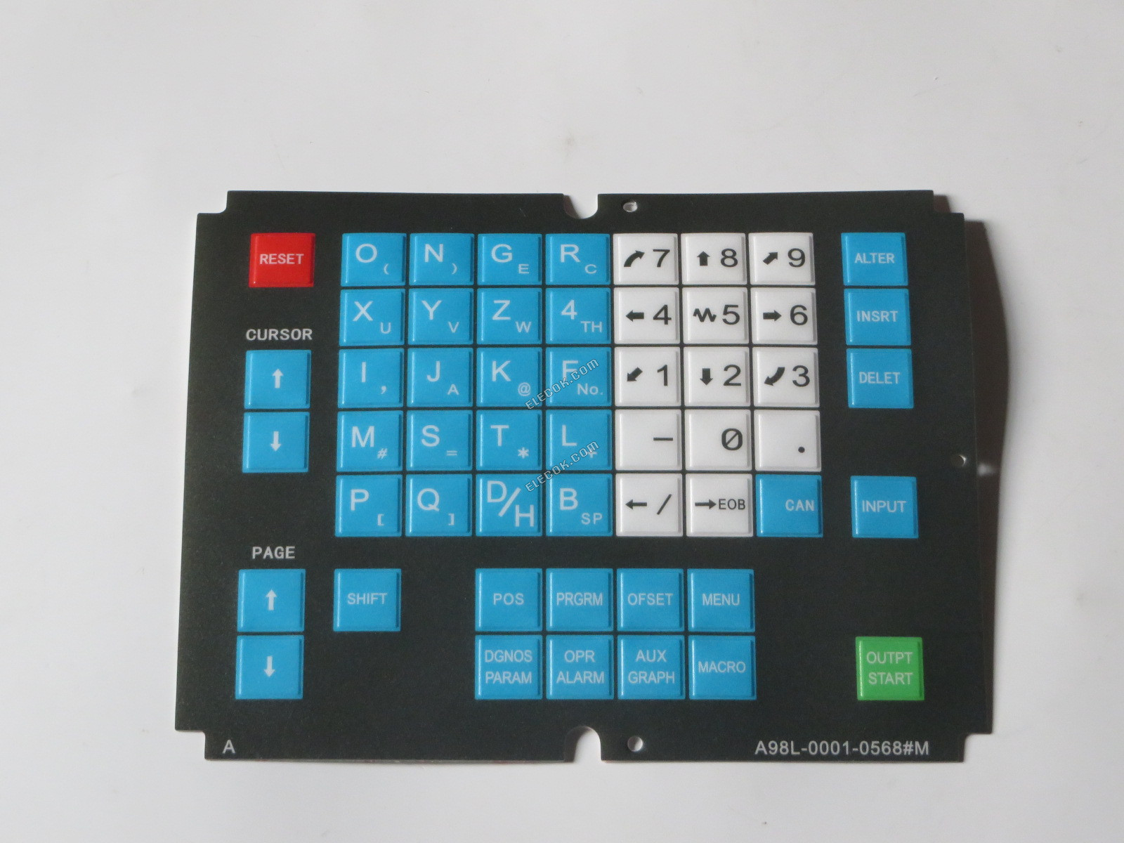 MEMBRANE KEYSHEET KEYPAD OM A98L-0001-0568#M 