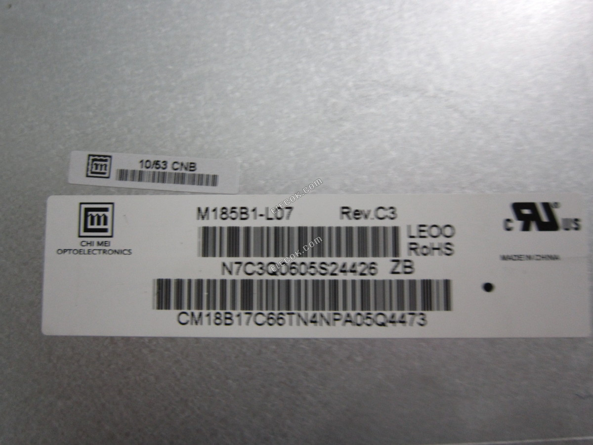 M185B1-L07 CMO 18,5" a-Si TFT-LCD Panel 