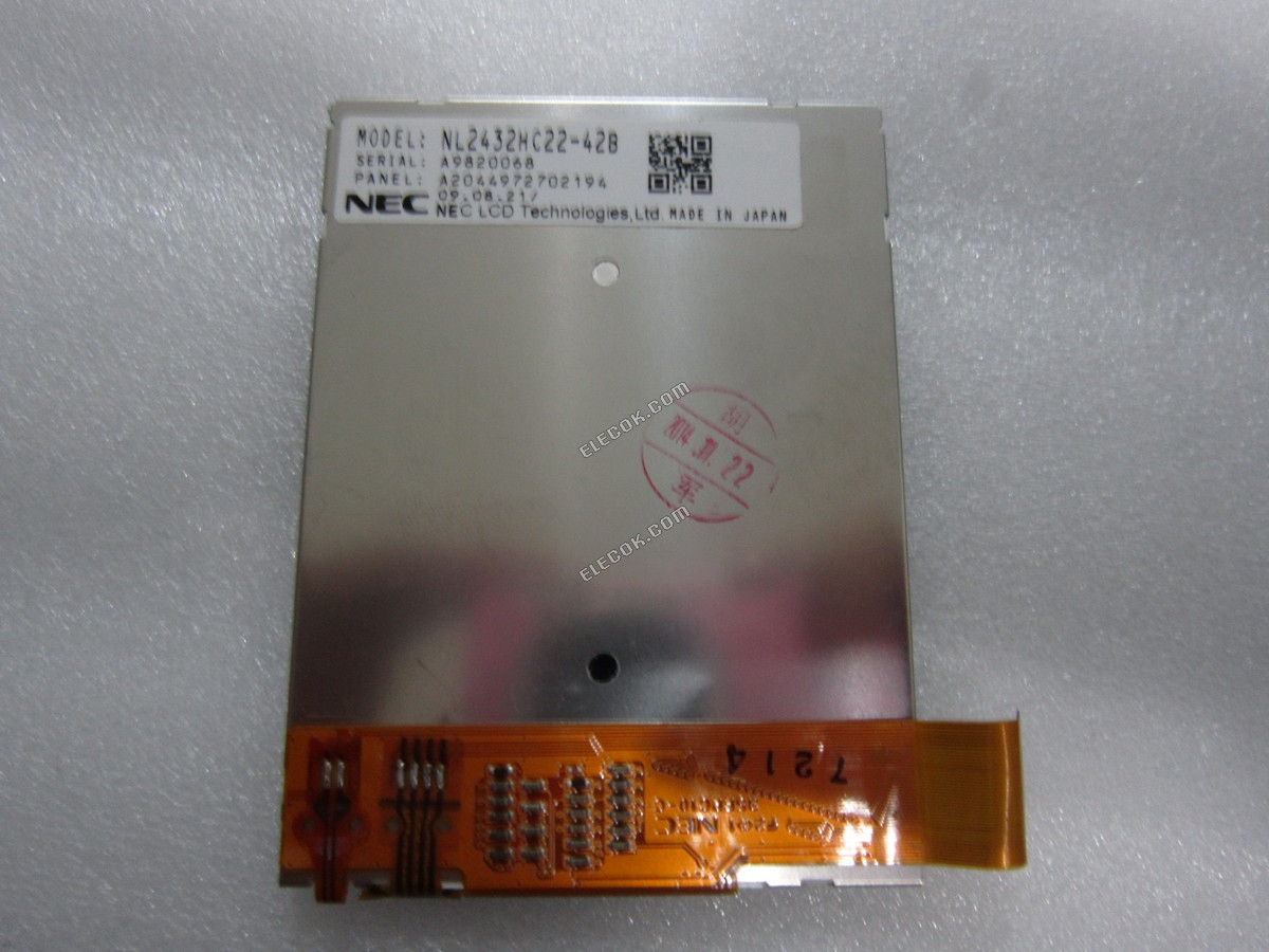 NL2432HC22-42B NEC 3,5" A-Si TFT-LCD Panel 