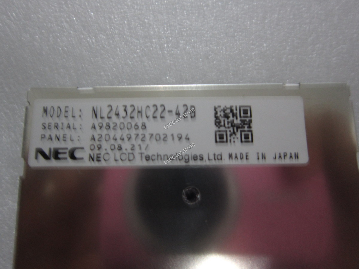NL2432HC22-42B NEC 3,5" A-Si TFT-LCD Panel 