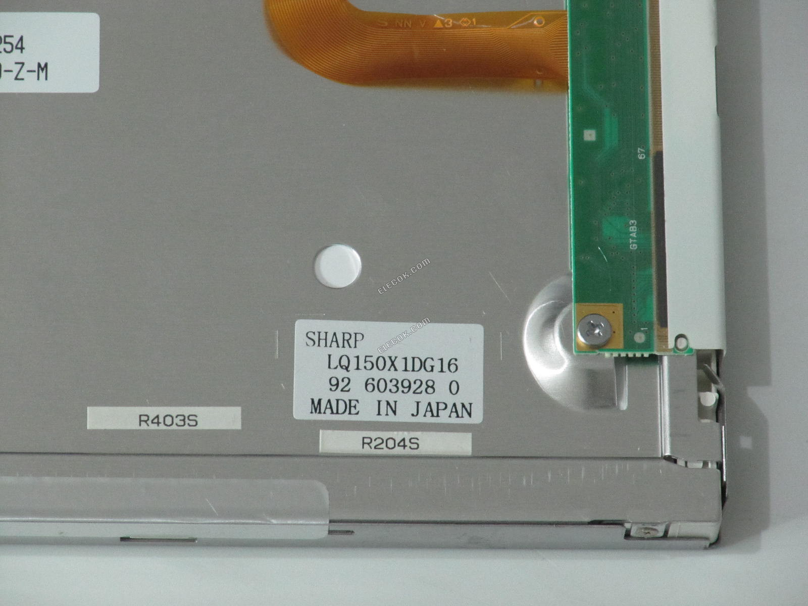 LQ150X1DG16 SHARP 15.0" A-Si TFT-LCD Panel 