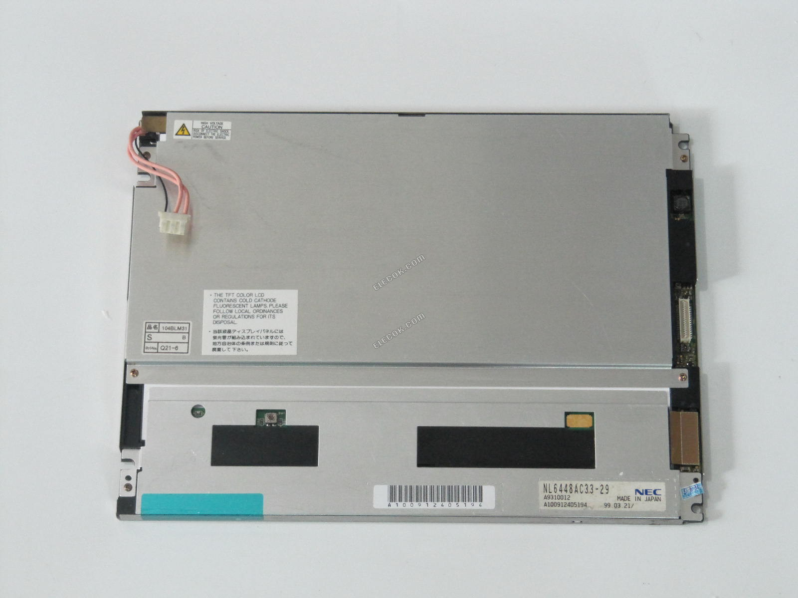NL6448BC33-29 NEC 10,4" A-Si TFT-LCD Panel 