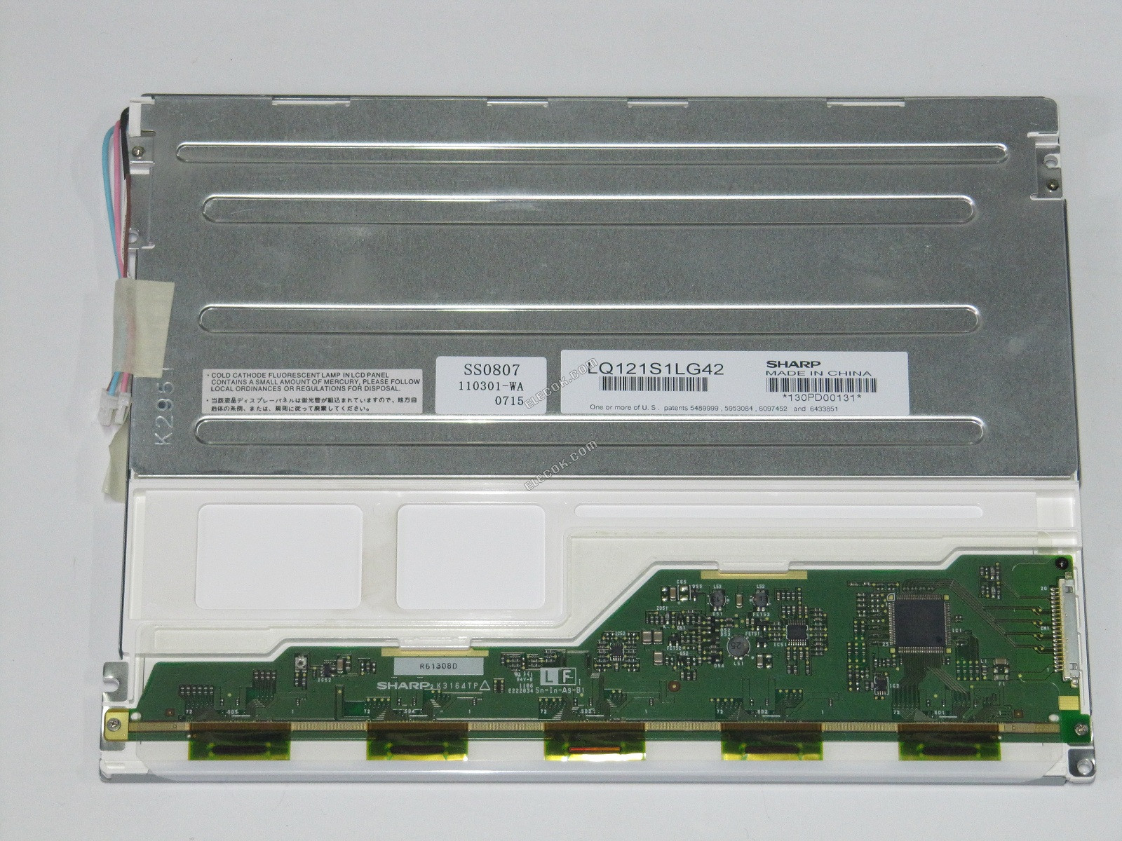 LQ121S1LG42 SHARP 12,1" A-Si TFT-LCD Panel 