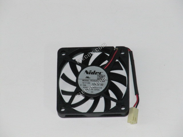 Nidec R34945-51SAN 12V 0.10A 2 проводника охлаждащ вентилатор 