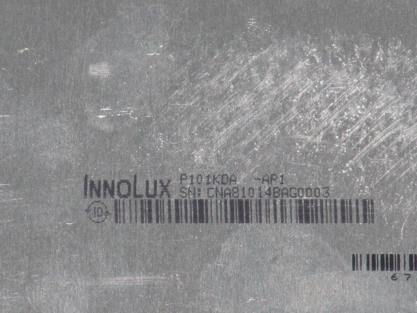 P101KDA-AP1 INNOLUX 10,1" a-Si TFT-LCD, Panel 